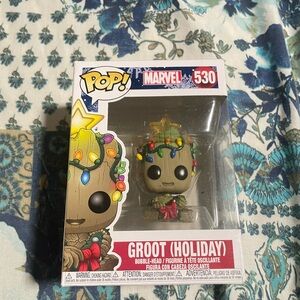 Marvel Groot Holiday Funko Pop! — Green, Brown, Red, Yellow, Blue
